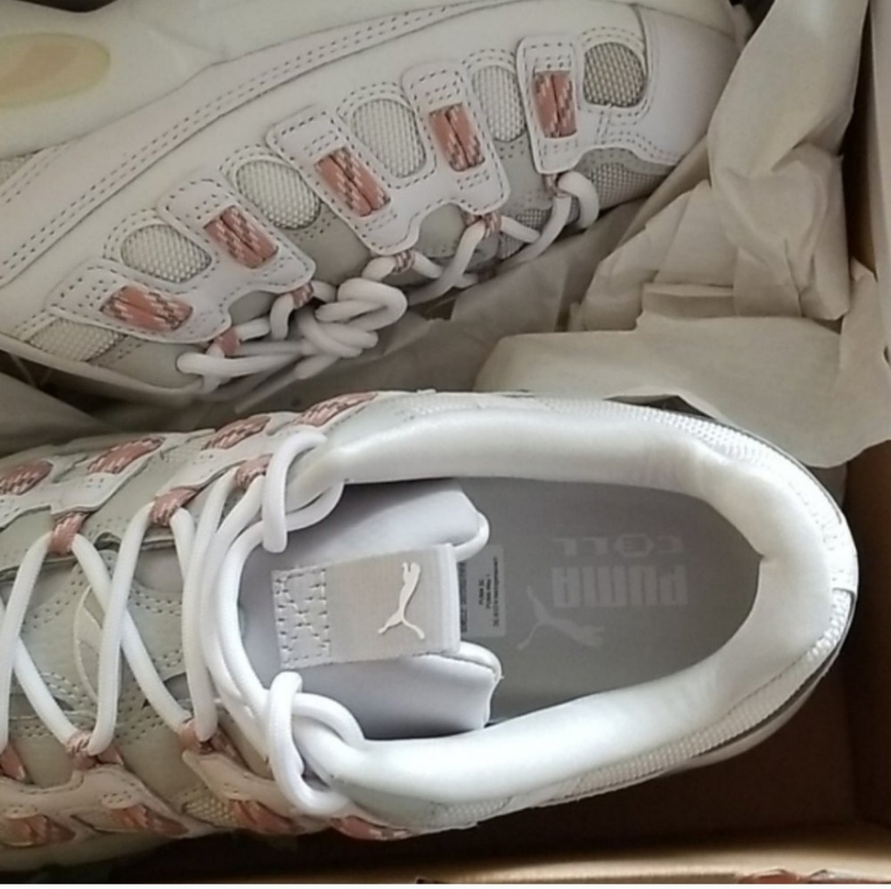 Puma Cell Endura Rebound Sneakers White Size 7.5 - Picture 3 of 7